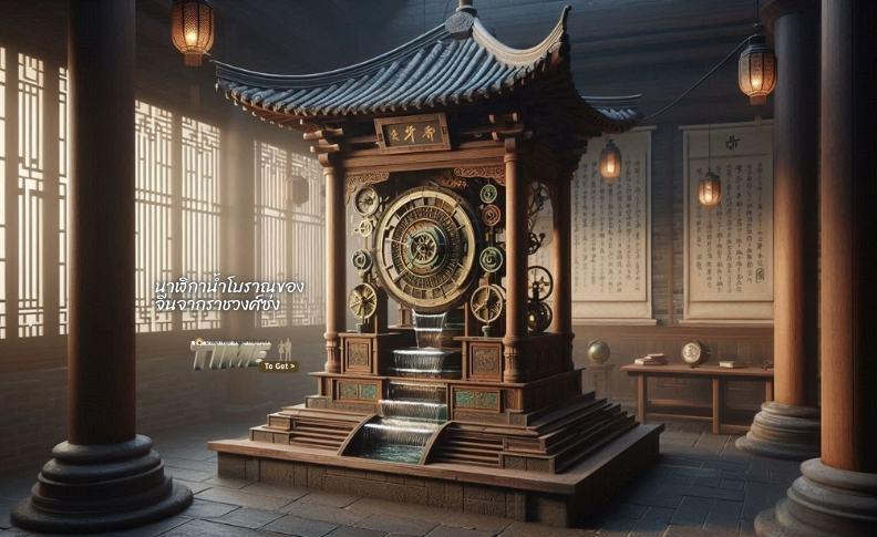 ประวัติความเป็นมาของนาฬิกา นาฬิกาน้ำโบราณของจีนจากราชวงศ์ซ่ง